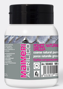 Maimeri coarse natural pumice 832, 500ml &ndash; luonnonv&auml;rinen hohkakivipasta (karkea)