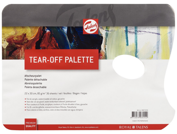 Talens rep&auml;isypaletti 22x30cm, 36 arkkia