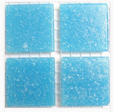 Lasimosaiikki 20x20mm, 45 palaa, A13 Cyan