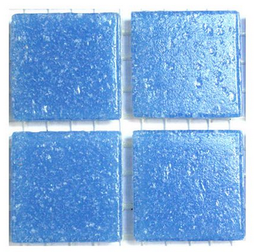 Lasimosaiikki 20x20mm, 45 palaa, A18 Sky Blue