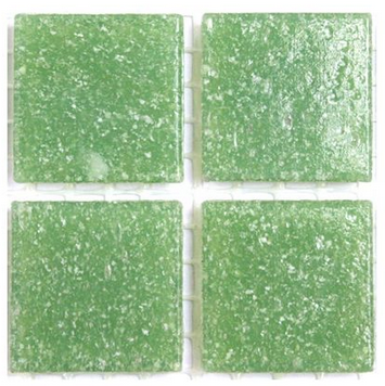 Lasimosaiikki 20x20mm, 45 palaa, A22 Spring Green