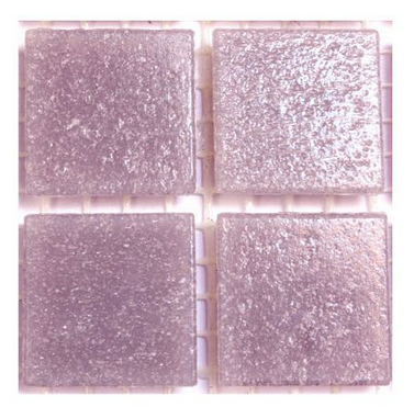 Lasimosaiikki 20x20mm, 45 palaa, A42 Lavender