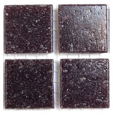 Lasimosaiikki 20x20mm, 45 palaa, A45 Ultraviolet