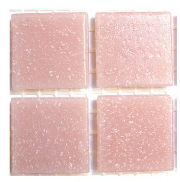 Lasimosaiikki 20x20mm, 45 palaa, A85 Pink Blush
