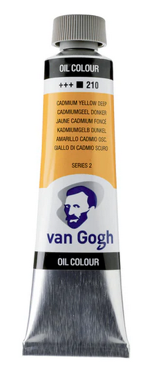 Van Gogh &ouml;ljyv&auml;ri 40ml Cadmium Yellow Deep 210