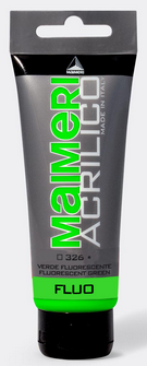 Maimeri Acrilico akryyliv&auml;ri 200ml 326 - Green Fluorescent