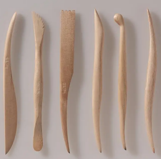 6kpl puisia muotoiluty&ouml;kaluja