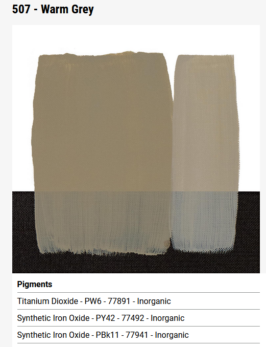 Akryyliv&auml;ri Warm Grey 507