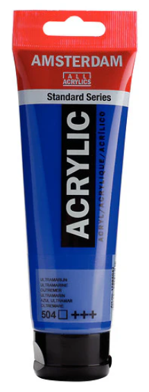 Amsterdam akryyliv&auml;ri 120ml Ultramarine 504